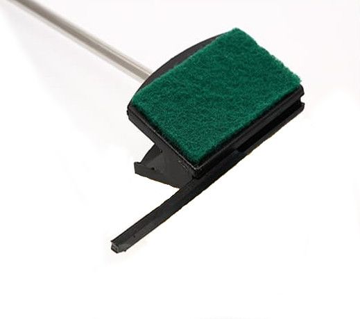 Algskrapa med skrubbsvamp - 68 cm