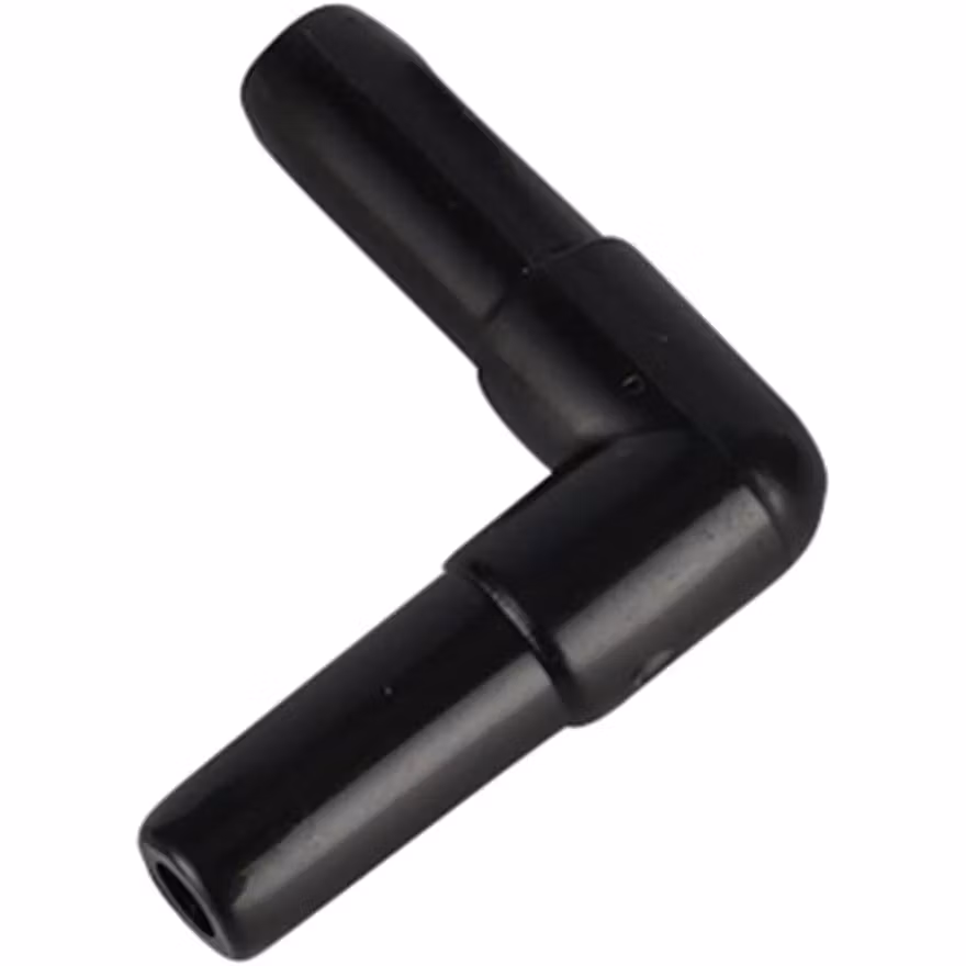 Vinkelkoppling 90° för luftslang 4/6 mm
