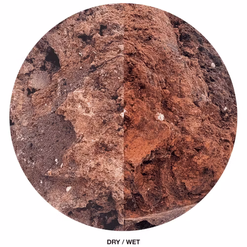 Nano sten - Red Lava rock - 6-8 st