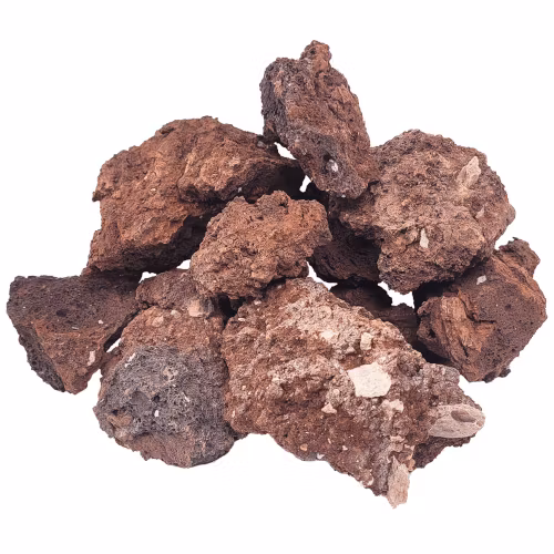 Nano sten - Red Lava rock - 6-8 st