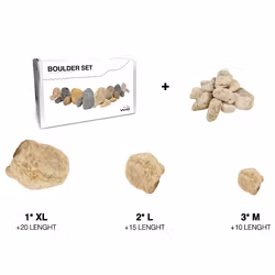 Sten - White Adder boulder - Stenpaket