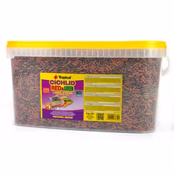 Cichlid Red & Green Large Sticks 10 liter