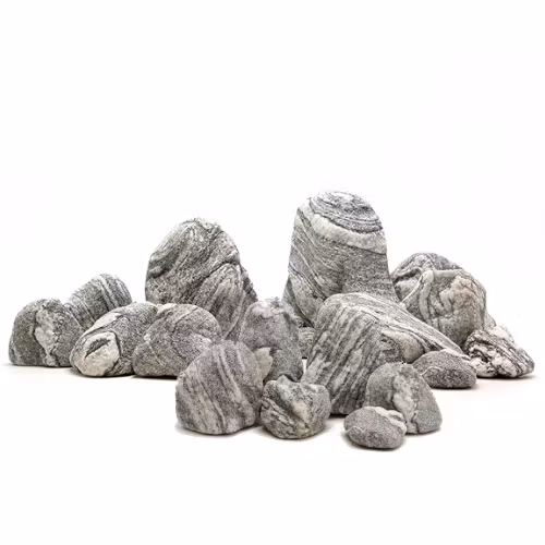 5 st Zebra stenar 5-10 cm