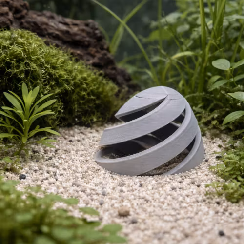 Räkgrotta - Spiral ägg 5 cm