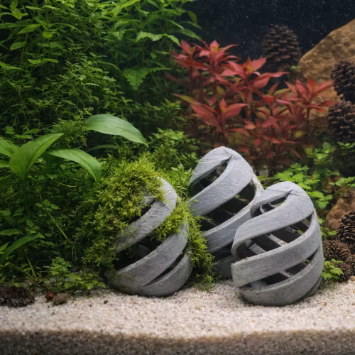 Räkgrotta - Spiral ägg 5 cm