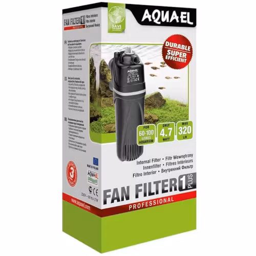 Aquael Fan 1 Plus Innerfilter / akvariefilter
