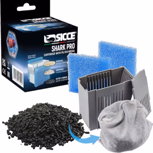 Aktivt Kol Filterpatron - Sicce Shark Pro