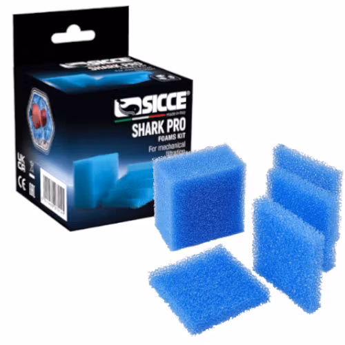 Sicce Shark Pro Filtersvampar - 5 pack