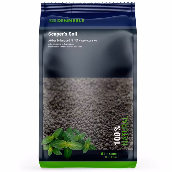 Dennerle Scapers Soil - Aktivt Aquasoil 4L