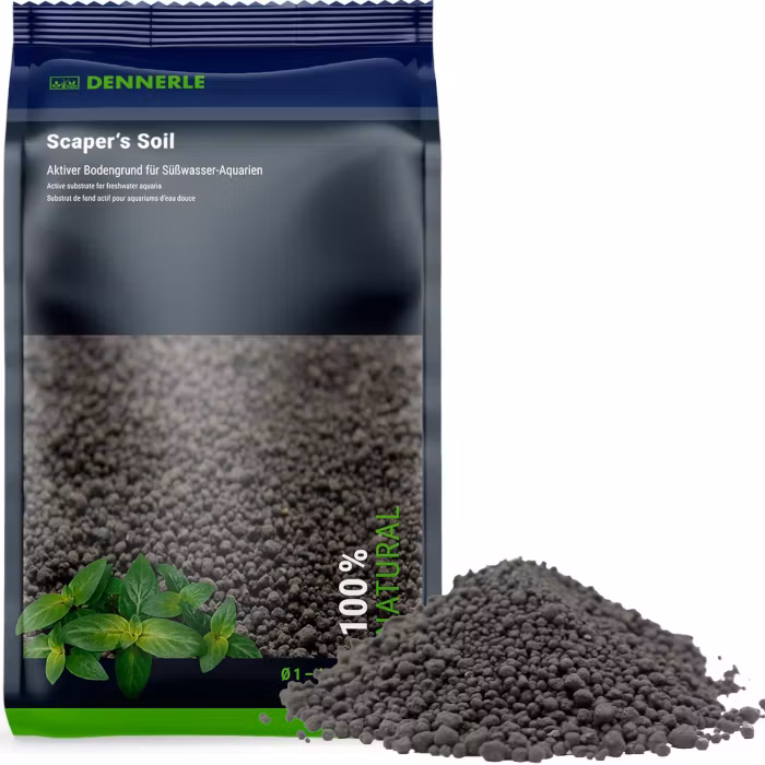 Dennerle Scapers Soil - Aktivt Aquasoil 4L