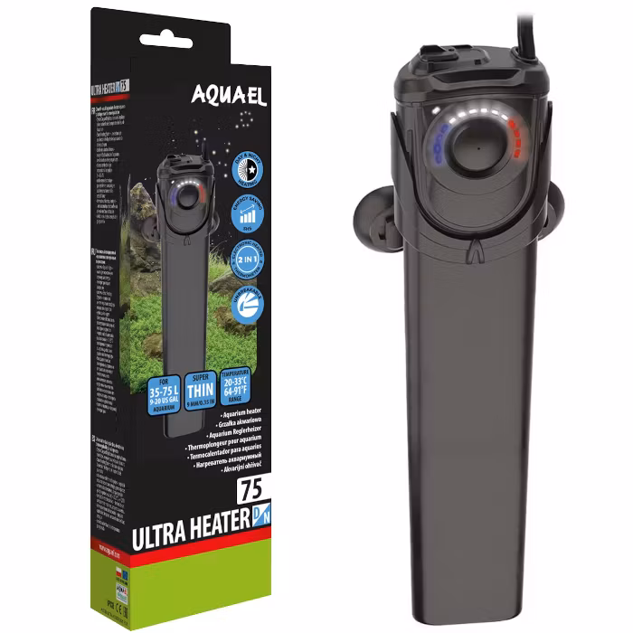 Aquael Ultra Heater D&N - Doppvärmare 75 w