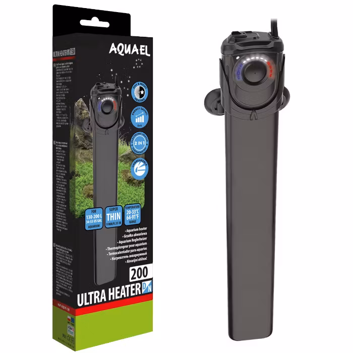 Aquael Ultra Heater D&N - Doppvärmare 200 w