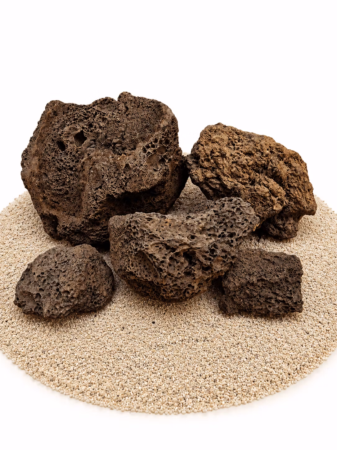 Brun Lavasten - Köp allt på bilden - 1,5 kg