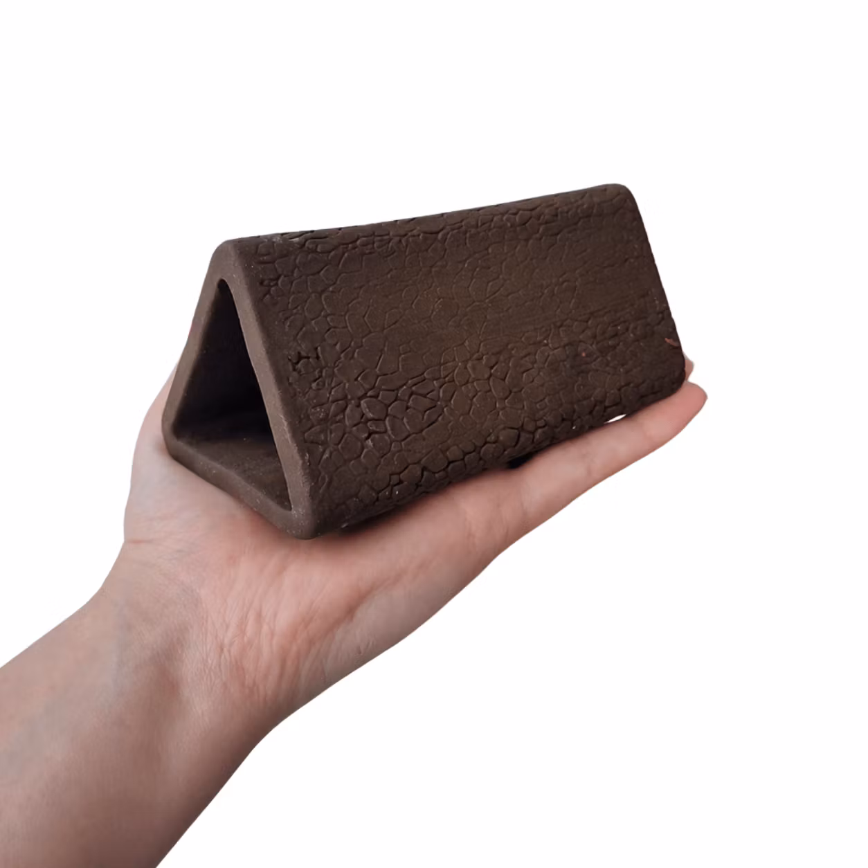 Malgrotta med stängd ände - Trekantig -  11,5 cm