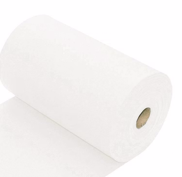 Rundstrikket ribb ecru