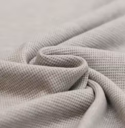 Vaffelstoff beige melange