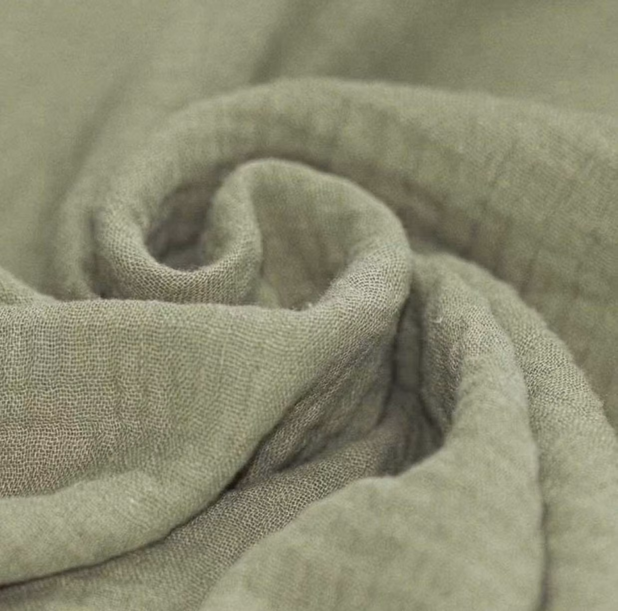 Musselin dusty green