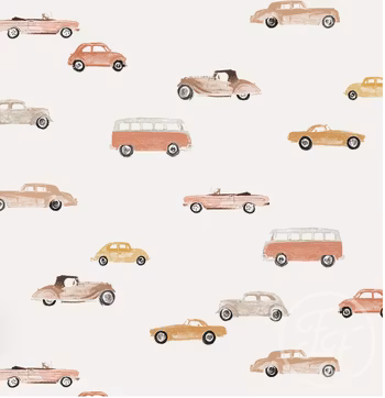 Jersey vintage røde biler