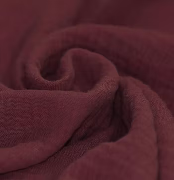 Musselin bordeaux