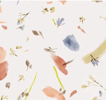 OD- Art Flower Off White