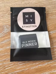 Det ble noen pinner
