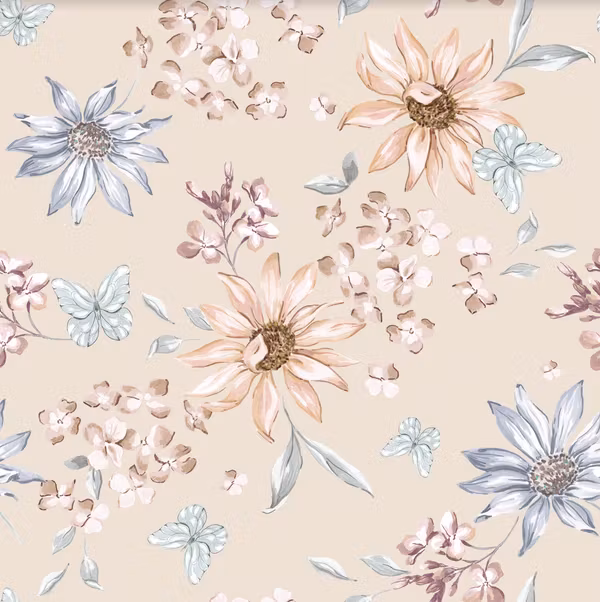 OD- Butterflies & Flowers Cream