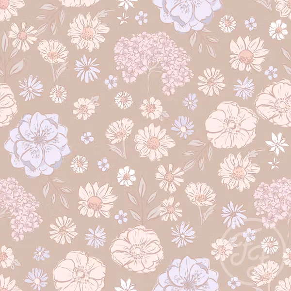 OD- Flower Dreams Rose Brown