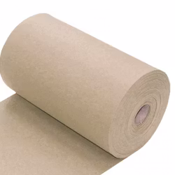 Rundstrikket ribb mørk beige