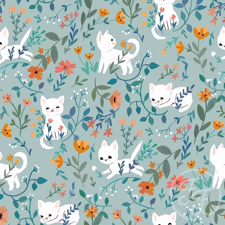 OD- Garden Cats Mint