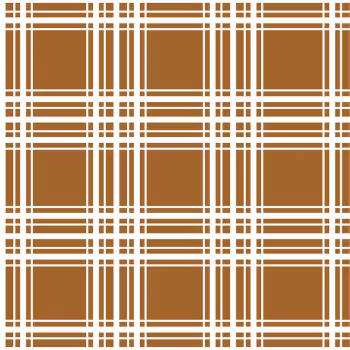 OD- Squares and stripes brown