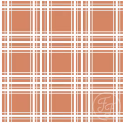 OD- Squares and stripes muted clay