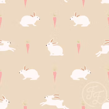 OD- Carrots and bunnies beige