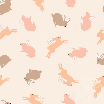 OD- Bunny rabbits sand