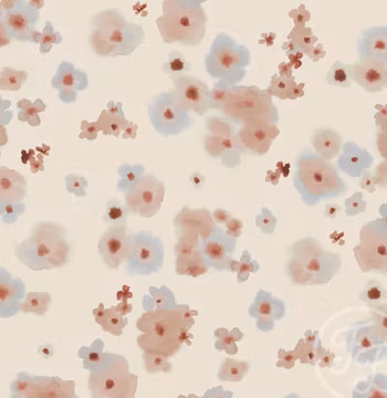 OD- Melting flower blue big