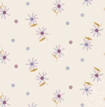 OD- Crayon flower blue small