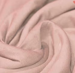 Nude pink ensfarget jersey