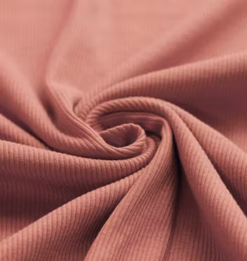 Ribbjersey clay pink