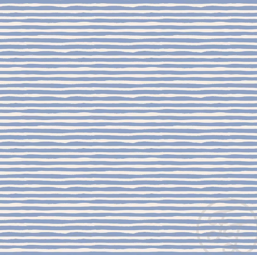 OD- Painted stripes small blue