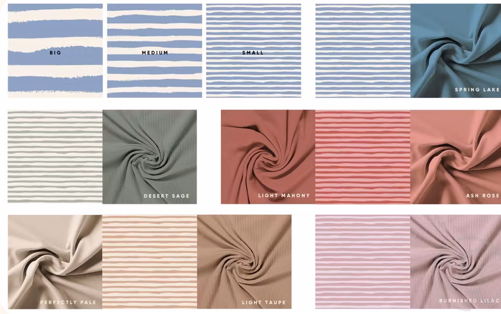 OD- Painted stripes medium lilac