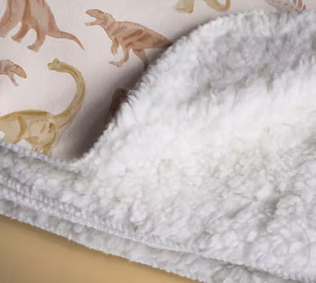 Teddyteppe med valgfritt design