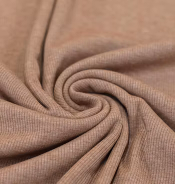 Ribbjersey clay pink melange