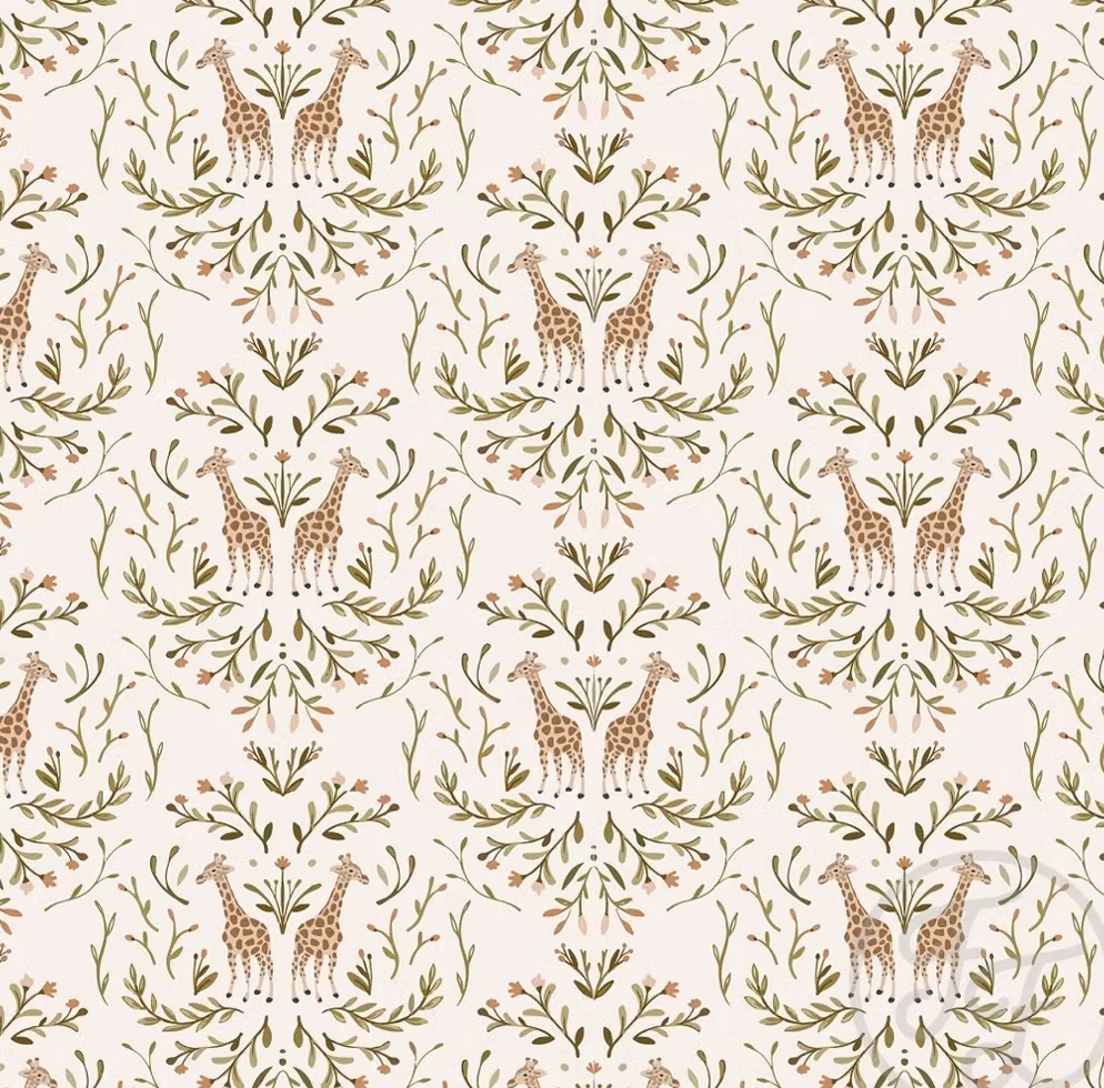 Giraffen offwhite ribbjersey