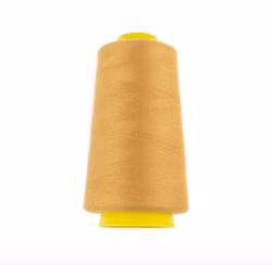 Overlock tråd camel