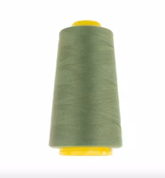 Overlocktråd gammel grønn