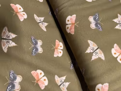 Sommerfugler khaki jersey