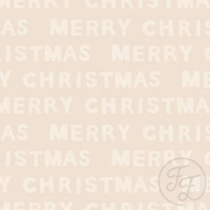 OD- Merry christmas beige