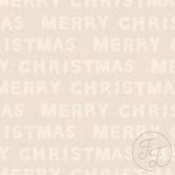 OD- Merry christmas beige