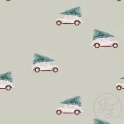 OD- Christmas tree car green