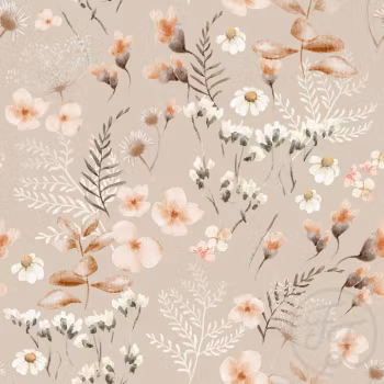 OD- Floral Alina beige