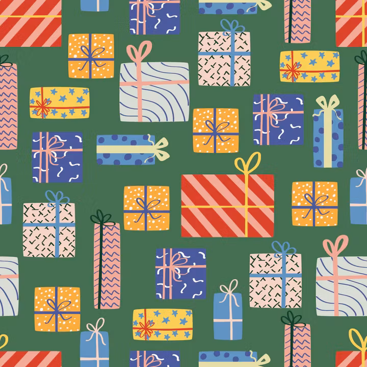 OD- Presentsin  tealish green